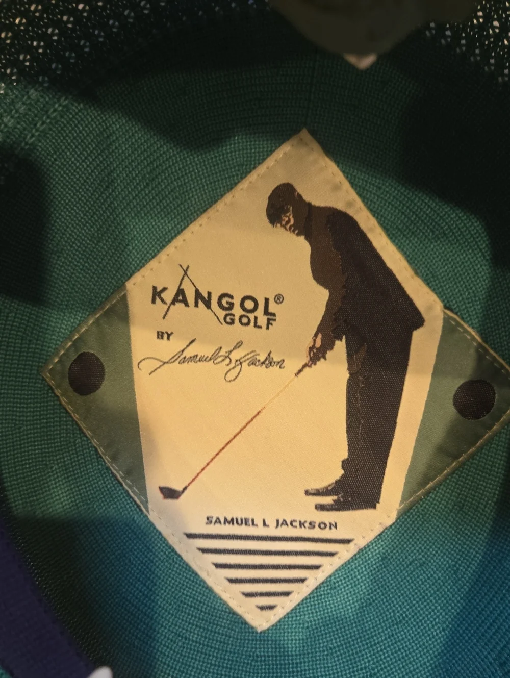 Kangol Golf Tropic 504 Ventair Master's Green Hat